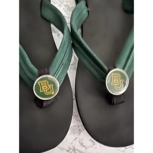 3/$25**Baylor college flip flops - size 8.5